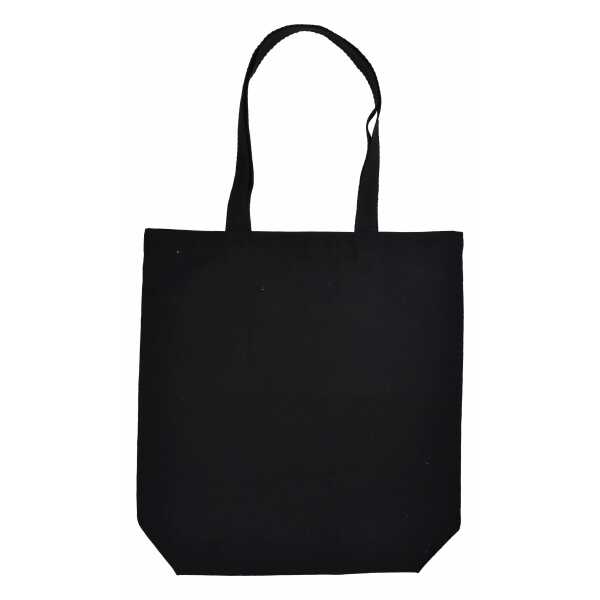 Katoenen tas met lange hengsels en bodem, 300 gr/m² Katoenen tas met lange hengsels en bodem, 300 gr/m²